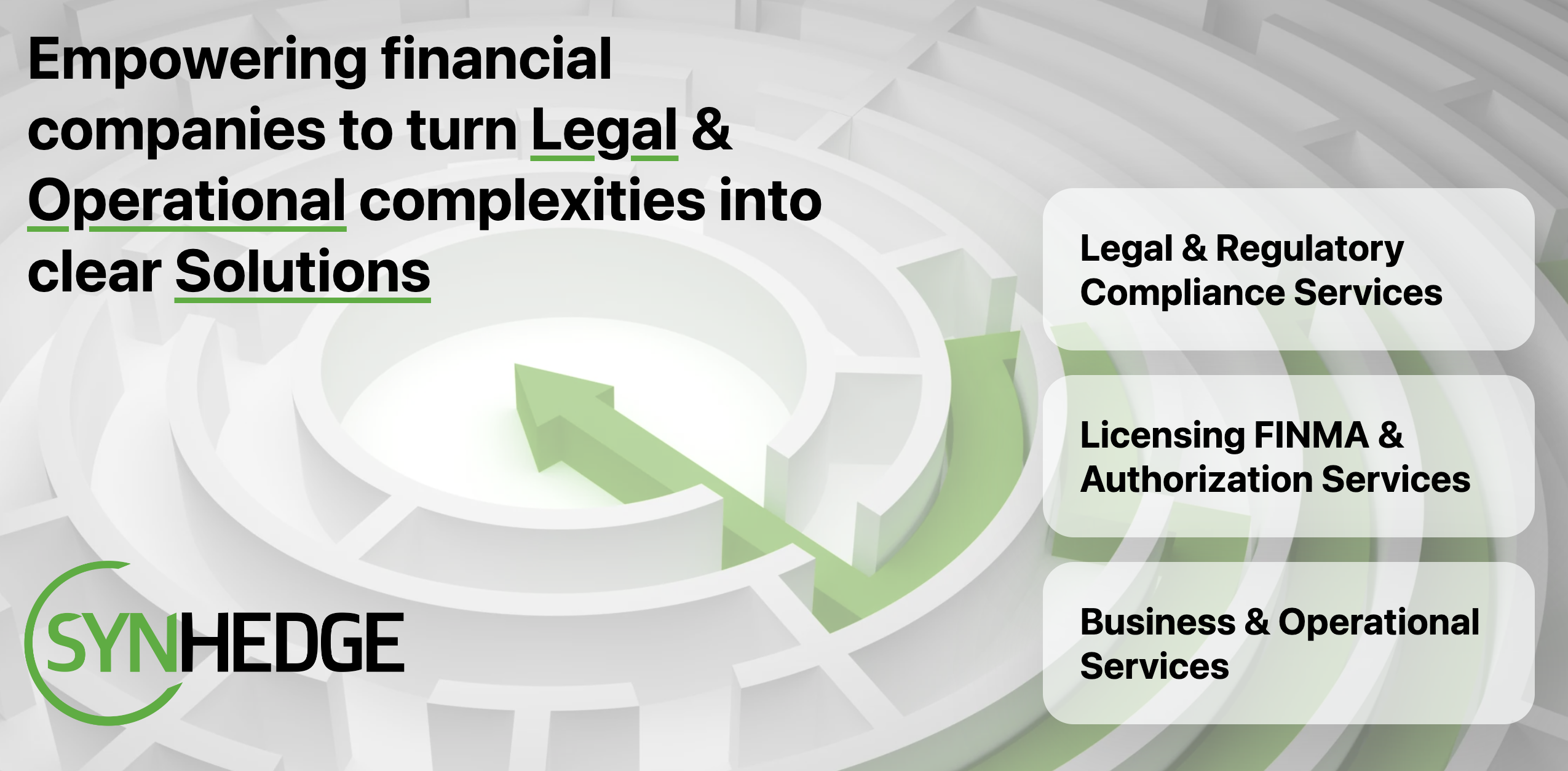 SynHedge Legal I Licensing Support in Switzerland I Fintech